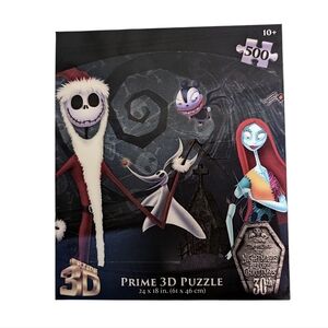 Tim Burton's Nightmare Before Christmas 3D Puzzle - 500 Pieces